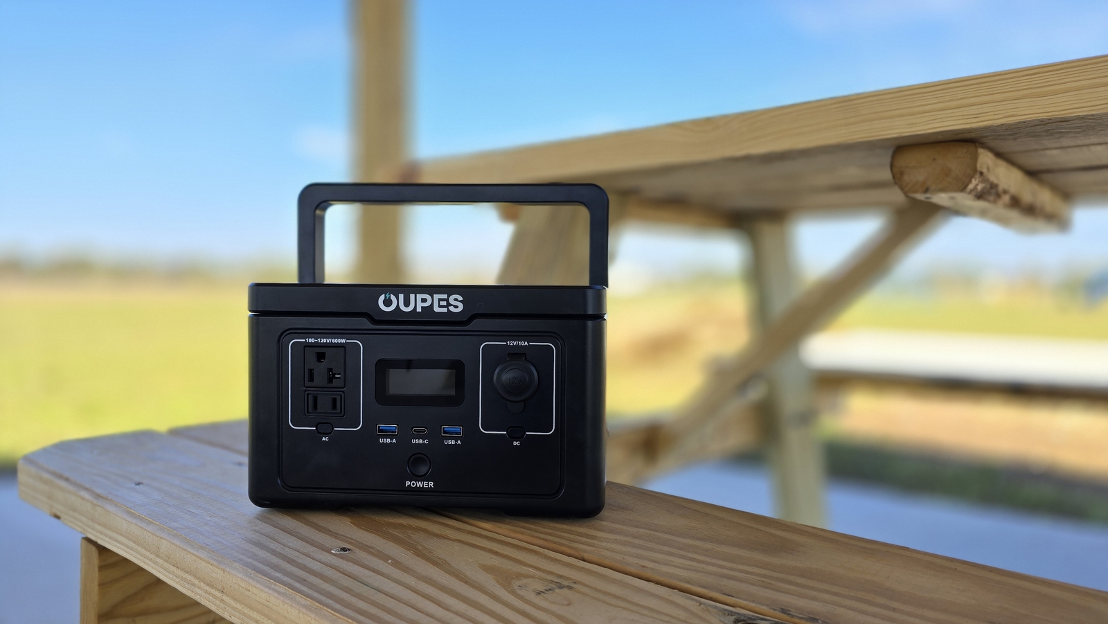 OUPES Exodus 600 Portable Power Station 600W 256Wh(1200w Surge) LFP Generator