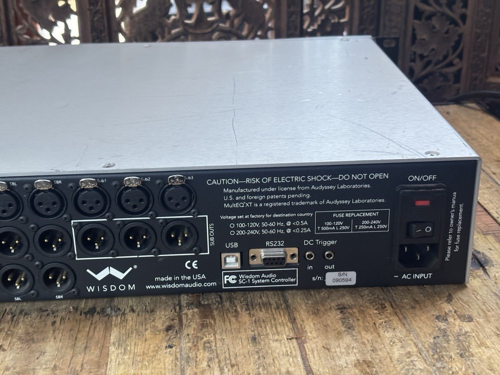 WISDOM Audio SC-1 7.3 Channel Balanced System Controller