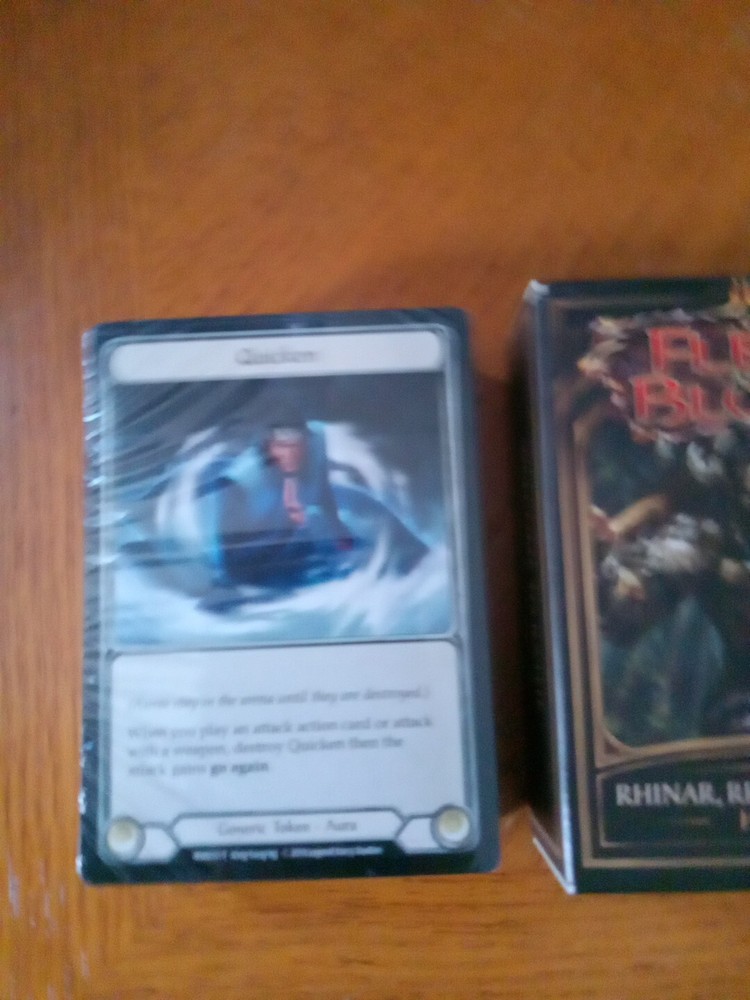 WTR Hero Deck Rhinar 1st Edition