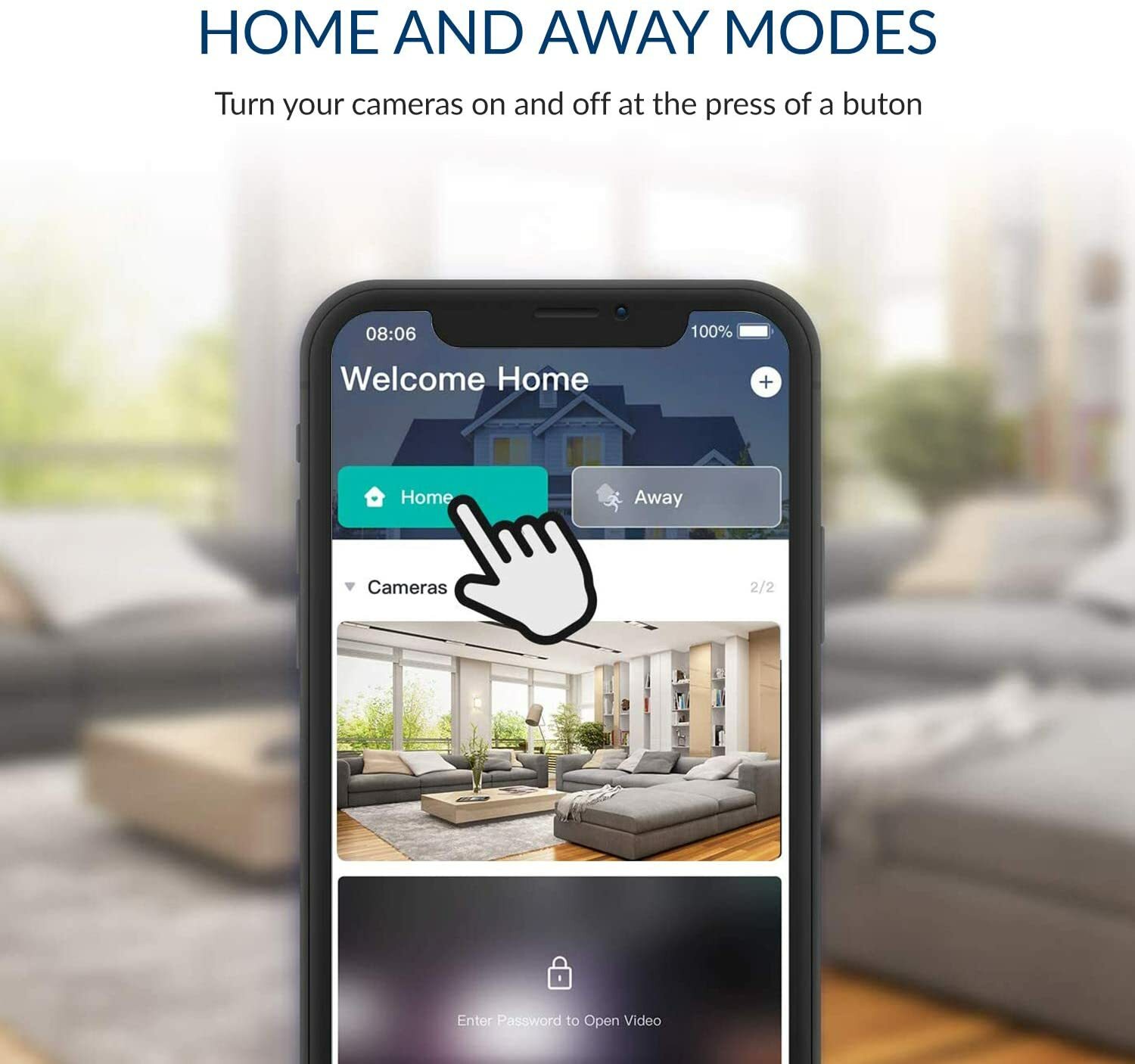 Kami by YI 4pcs Security Home IP Camera 1080p WiFi Wireless Indoor Surveillance