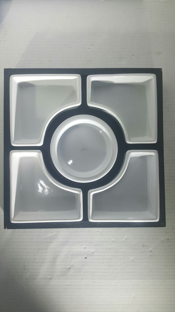 6 pc Divided Serving Tray Multi Server