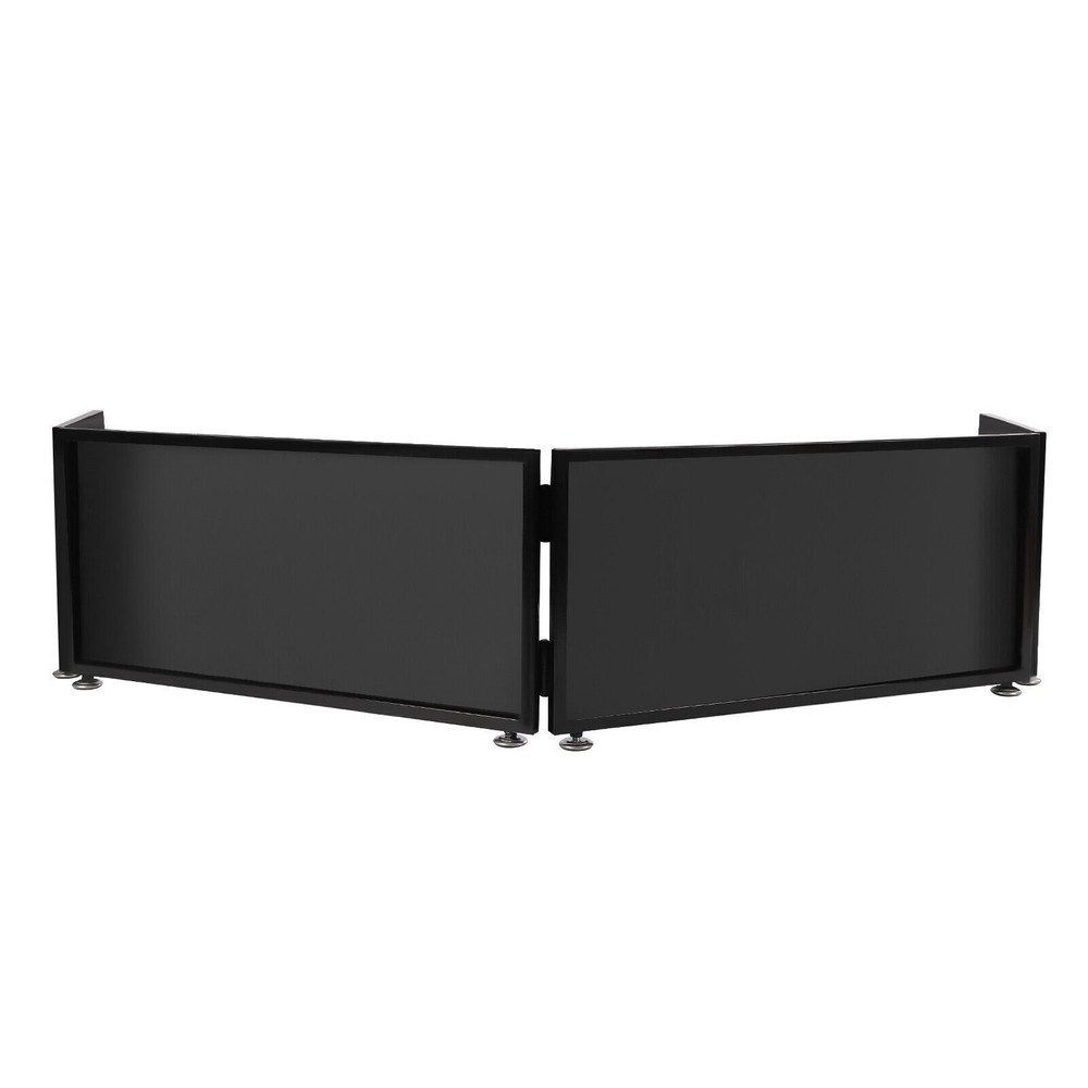 Portable Event Facade 4 Sections Tabletop DJ Booth Foldable Cover Screen] US