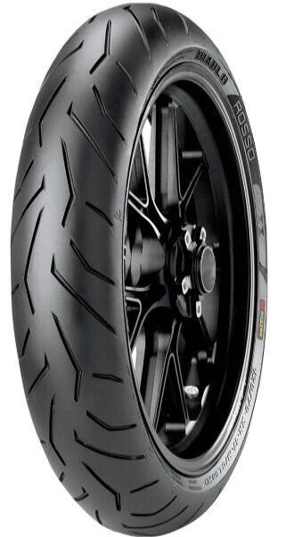 Pirelli Diablo Rosso II 120/70ZR17 Front Tire Motorcycle 120 70 17 2291900