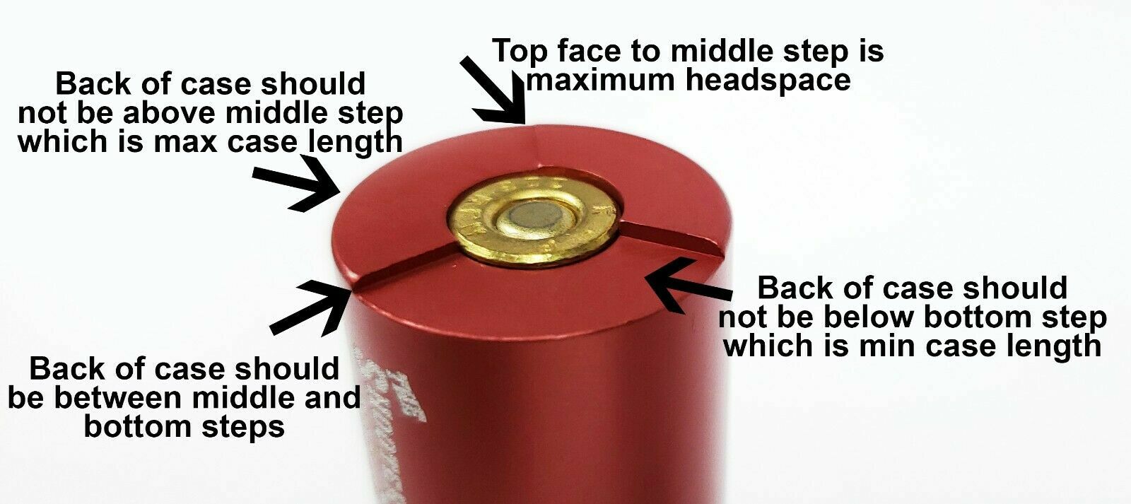 243 Winchester Case & Ammunition Gauge - For Checking Your Ammo - Free Shipping!