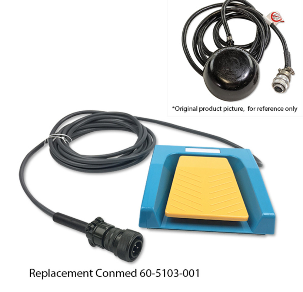 CONMED Compatible Bipolar Footswitch 60-5103-001 - Same Day Shipping