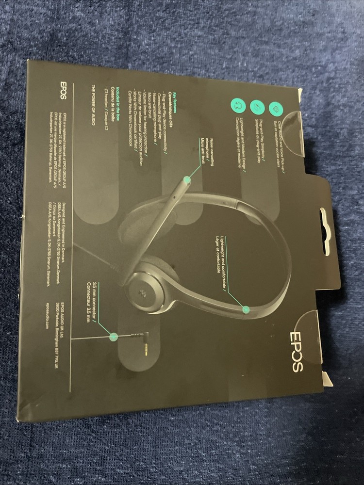 EPOS C1 Professional Headset with 3.5mm plug