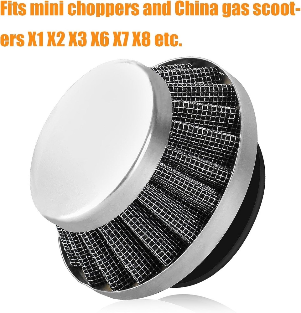 Versatile Filter for 33cc-52cc Minimoto Engines - Superior Filtration Upgrade
