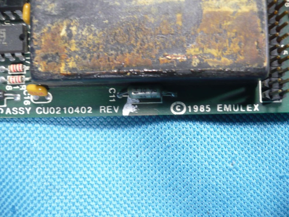 Emulex CU02 DHV11 DEC Digital Equipment Corp Board Module MicroVax Micro PDP Mux
