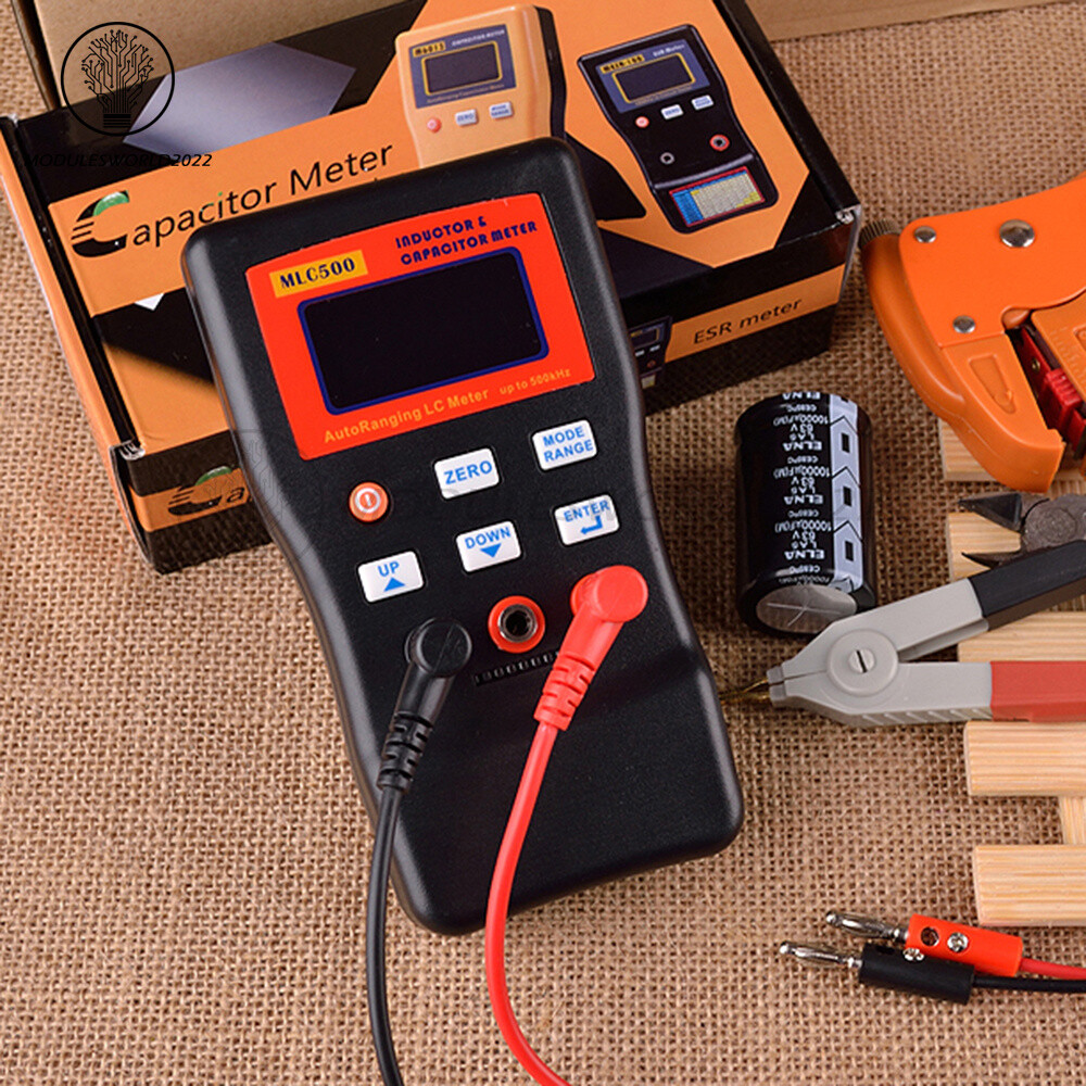 MLC500 Auto Range LCR Capacitance Inductance Meter Digital Capacitance Tester