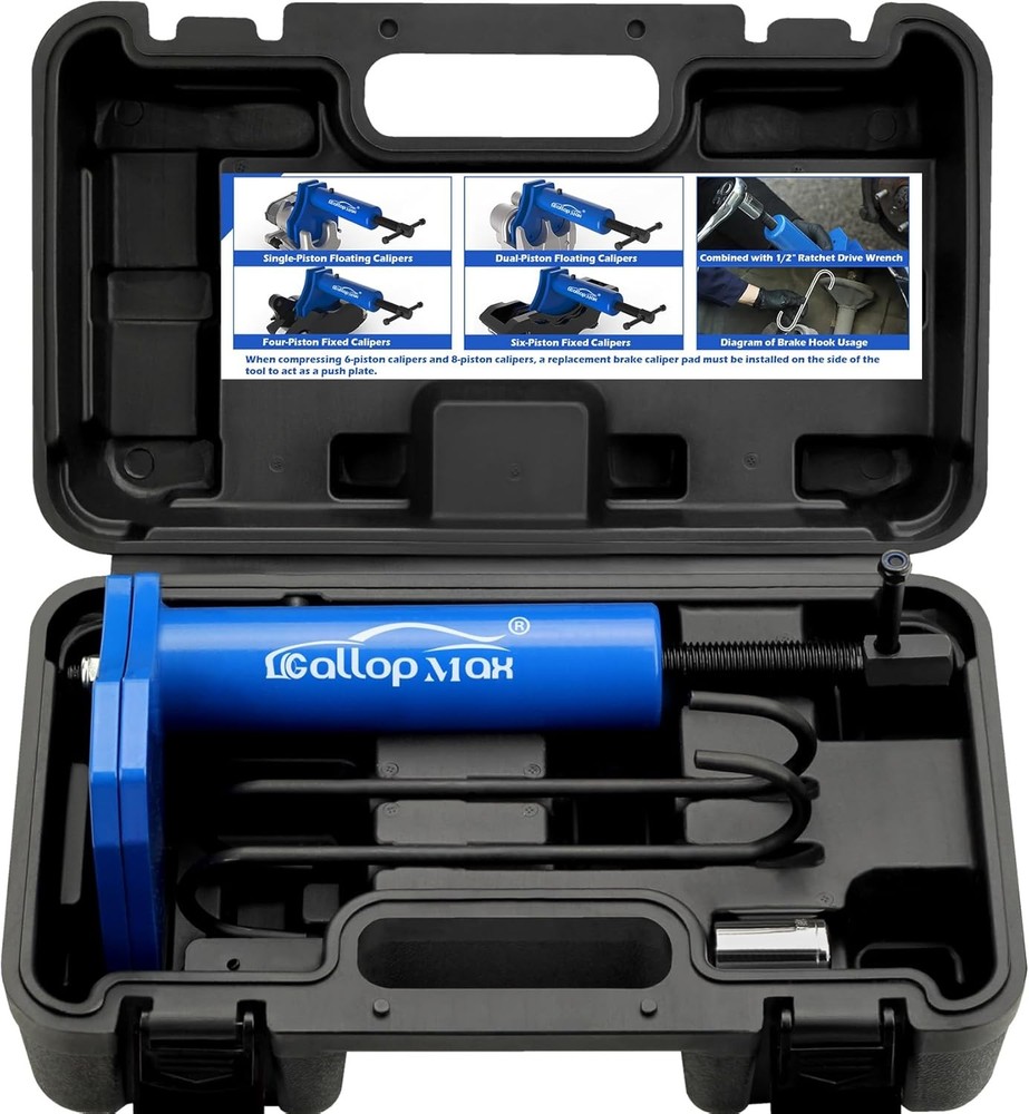 Multi Piston Brake Caliper Compression Tool Press Heavy...