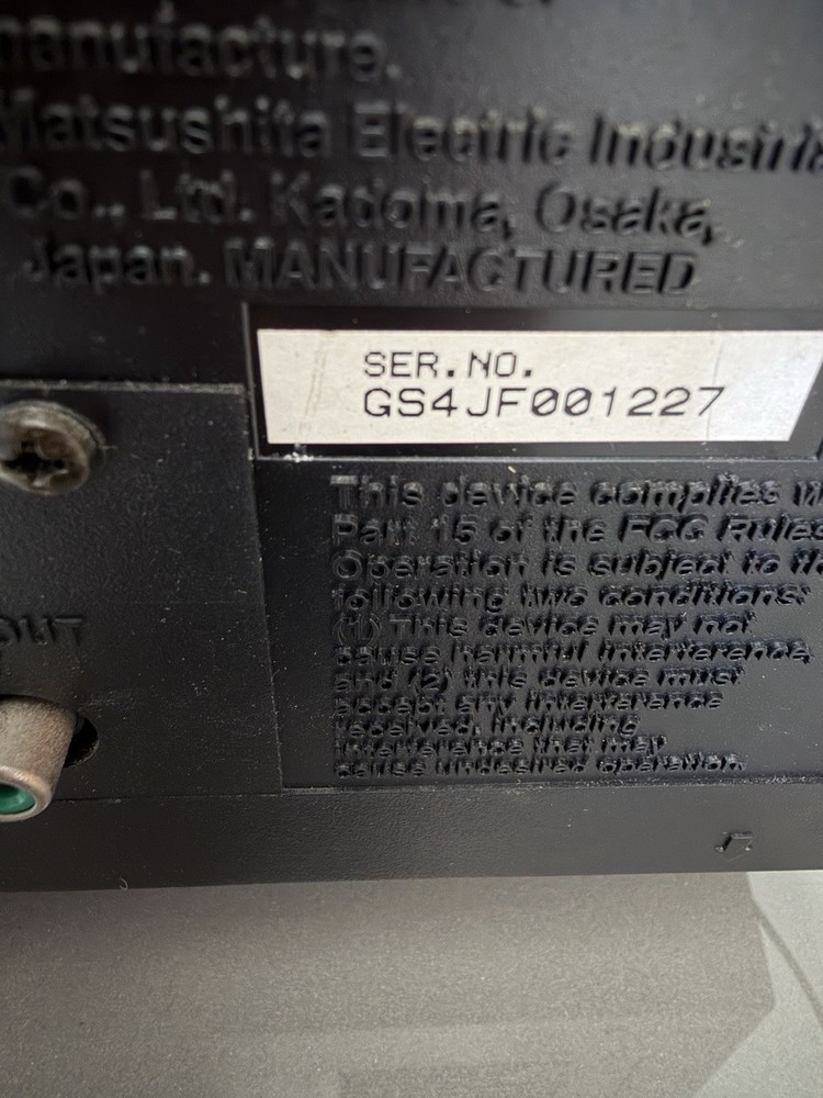 Panasonic SC-PM39D 5 Disc Changer Cd Compact Stereo System