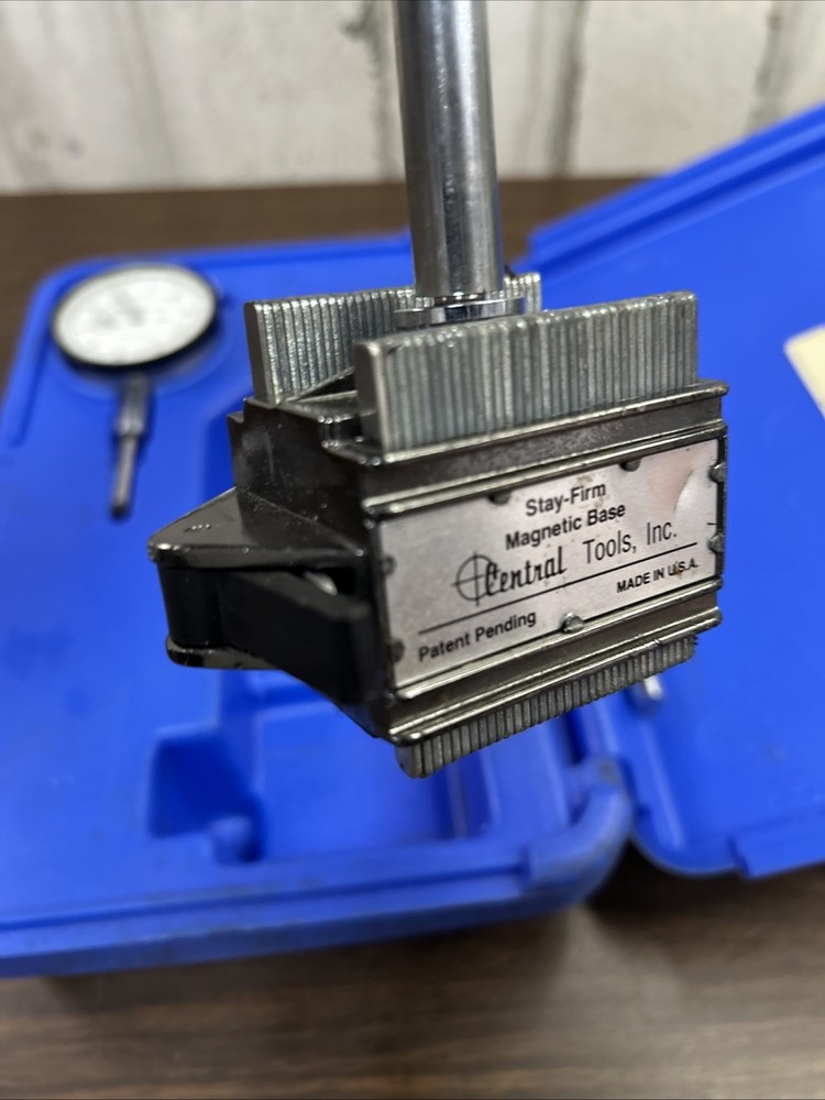 Central Tools Range Indicator Set With Magnetic Base 6419