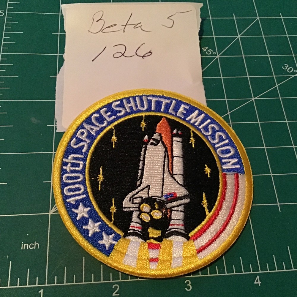 NASA 100th Space Shuttle Mission Tactical Patch Embroidered