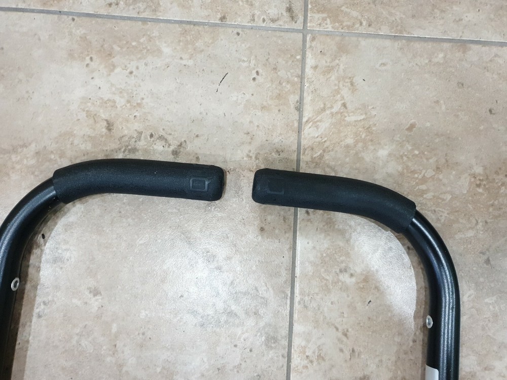 Zippie Push Bars, Folding Backrest Assembly with Quick Release Wheelchair