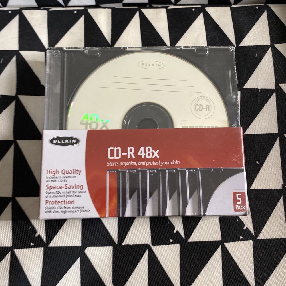 Belkin Slimpak CD-R 48x - 5 Pack