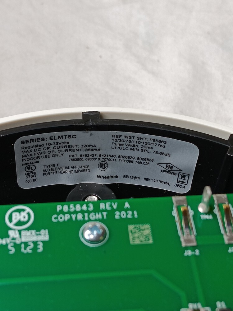 Eaton ELMTSWC Eluxa Multitone Strobe