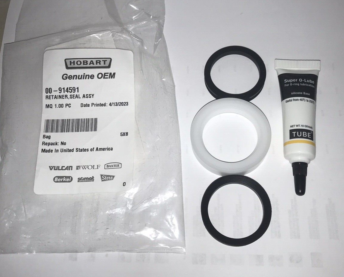 Retainer And Seal Assembly +Grease For Hobart HCM 450 and HCM300 OEM # 00-914591