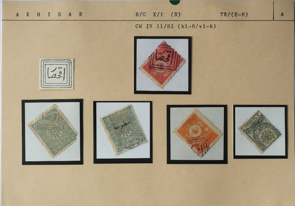 Ottoman Empire cancel collection in 2 boxes Please Read Description!