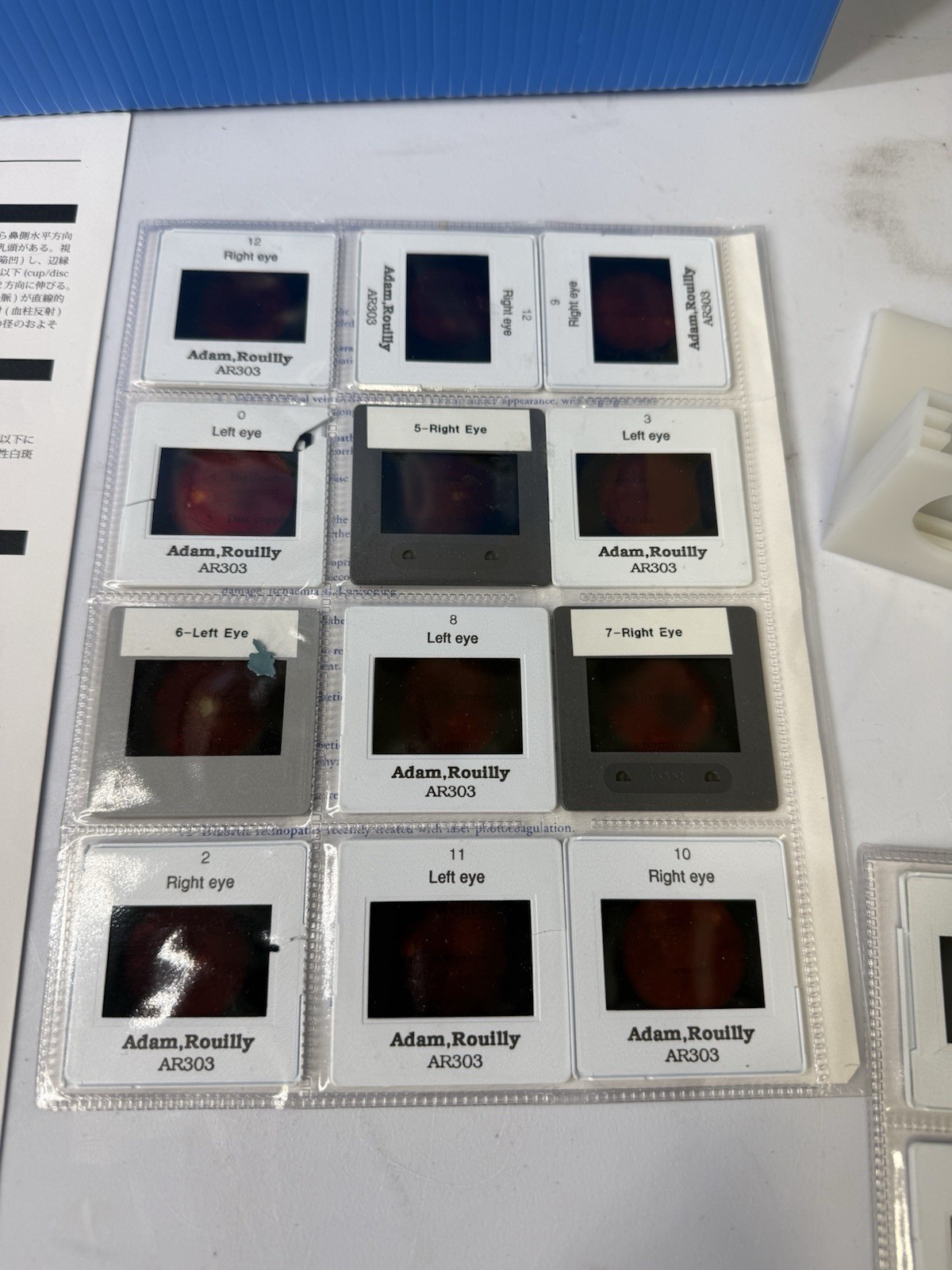 Kyoto Kagaku M82A EYE Examination Simulator Head (2 Steps) -Pls Read Description