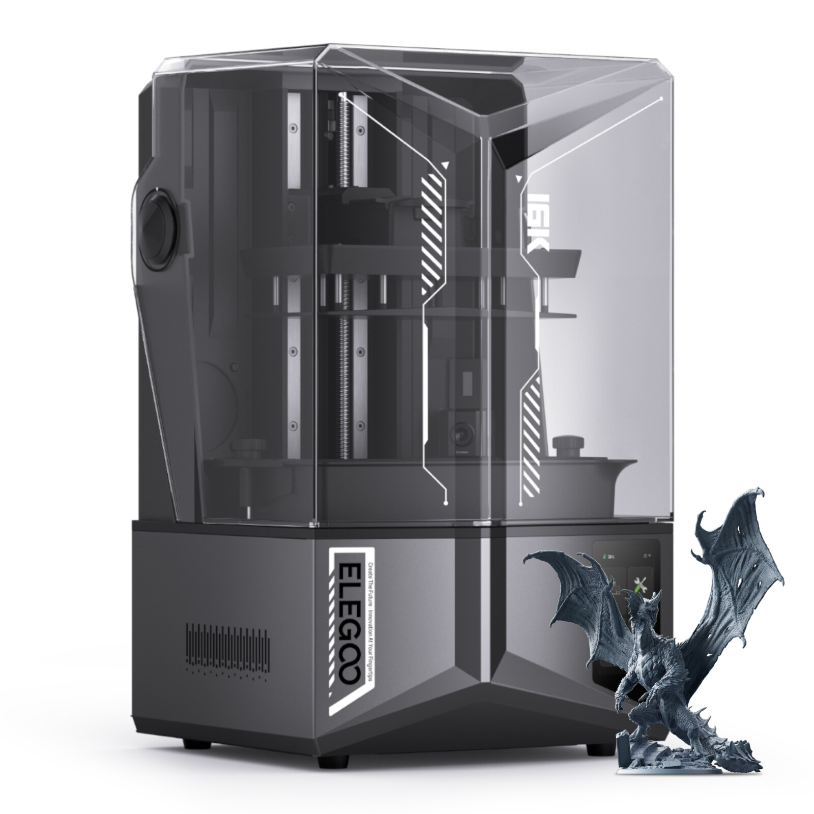 ELEGOO Saturn 4 Ultra 16K Resin LCD 3D Printer Smart Tank+Mercury Plus V3.0