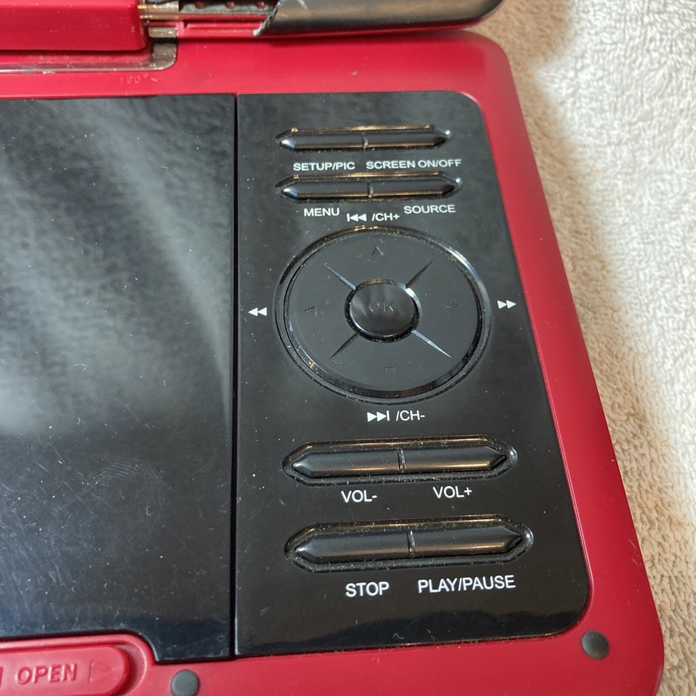 2 DVD Portable Player / untested For Parts Only!
