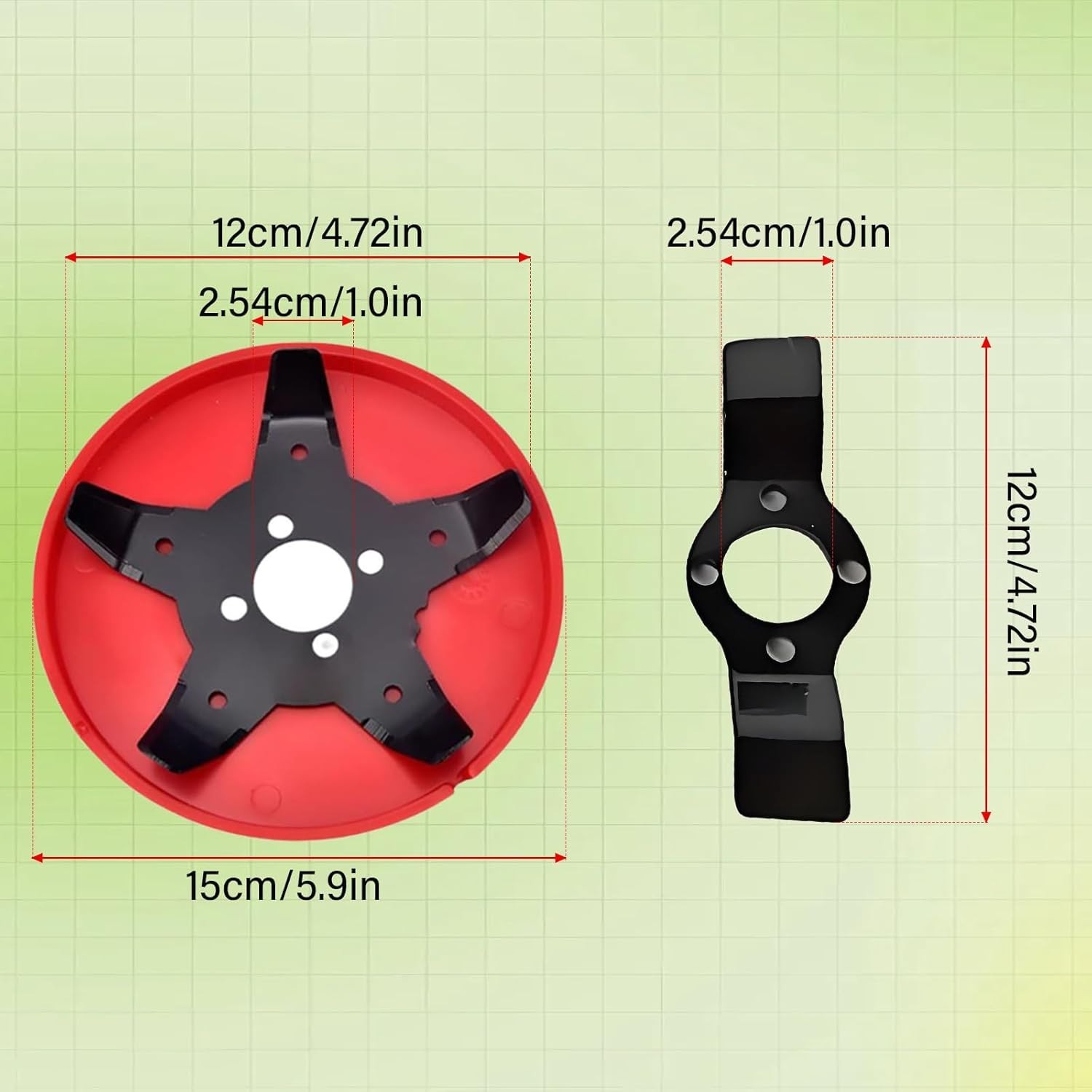 2025 Weeding Disc Blade – Universal Trimmer Replacement for Tough Weed Removal