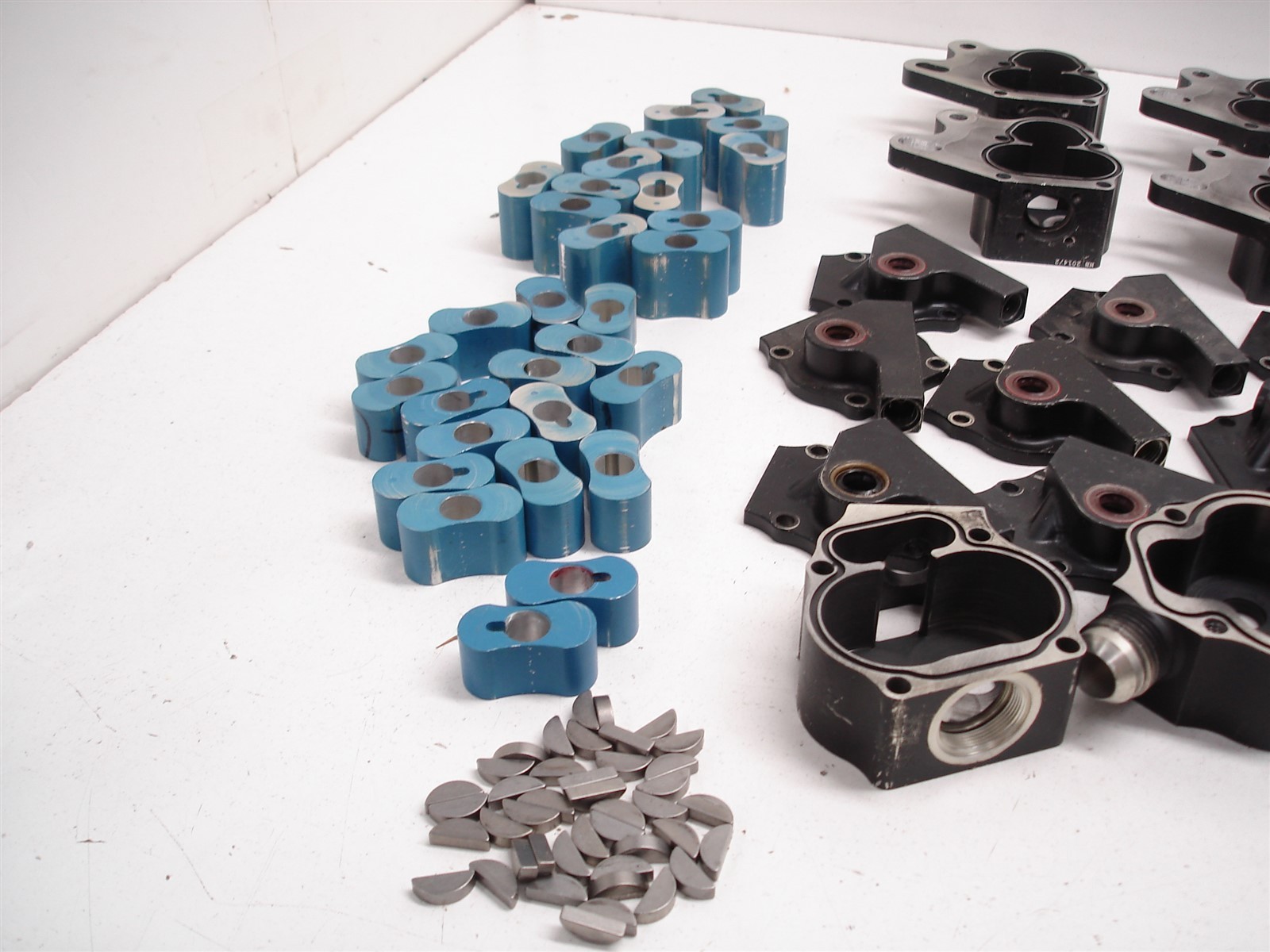 NASCAR BULK LOT AUTO VERDI ALUMINUM ROTOR TYPE DRY SUMP OIL PUMP ASSORTED PARTS