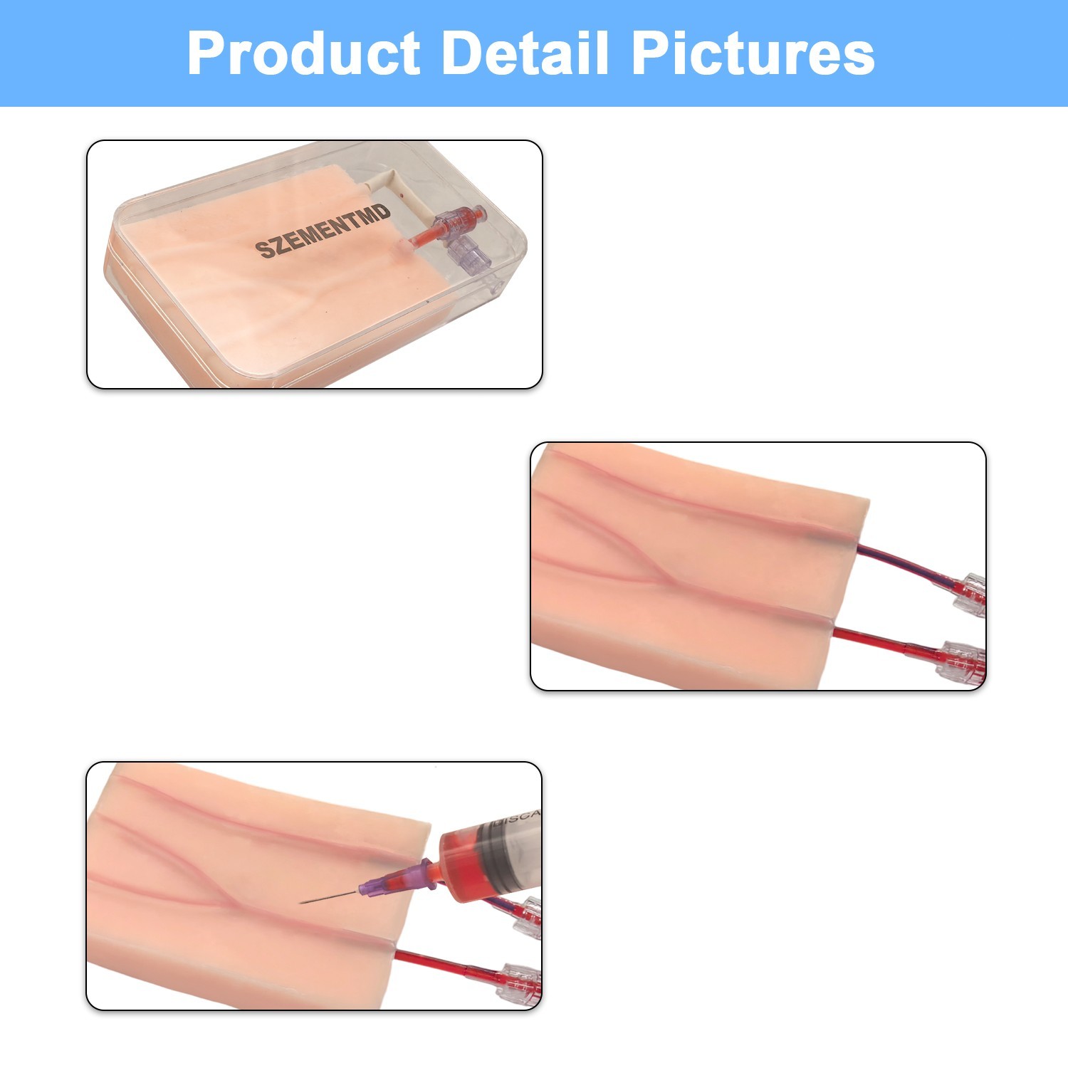 Phlebotomy IV Practice Kit for Nurses, Medical Student Venipuncture Training Kit