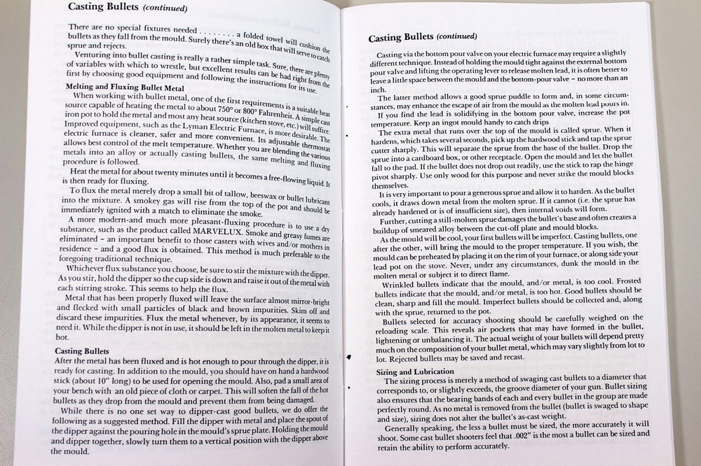 Lyman 450 Bullet Sizer Relubricator Reloading Owners User Manual Instructions