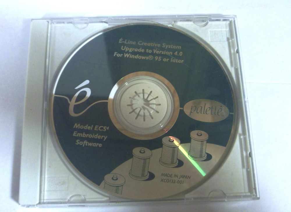 Palette E-Line Creative System UPGRADE to Version 4.0 Software CD-ROM ***READ***