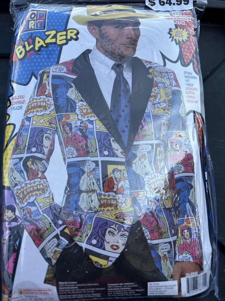 Pop Art Blazer Costume