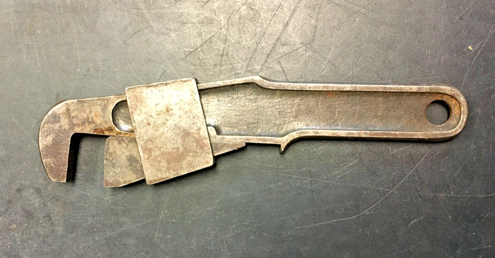 vintage tool 7" wedge lock wrench quick adjust