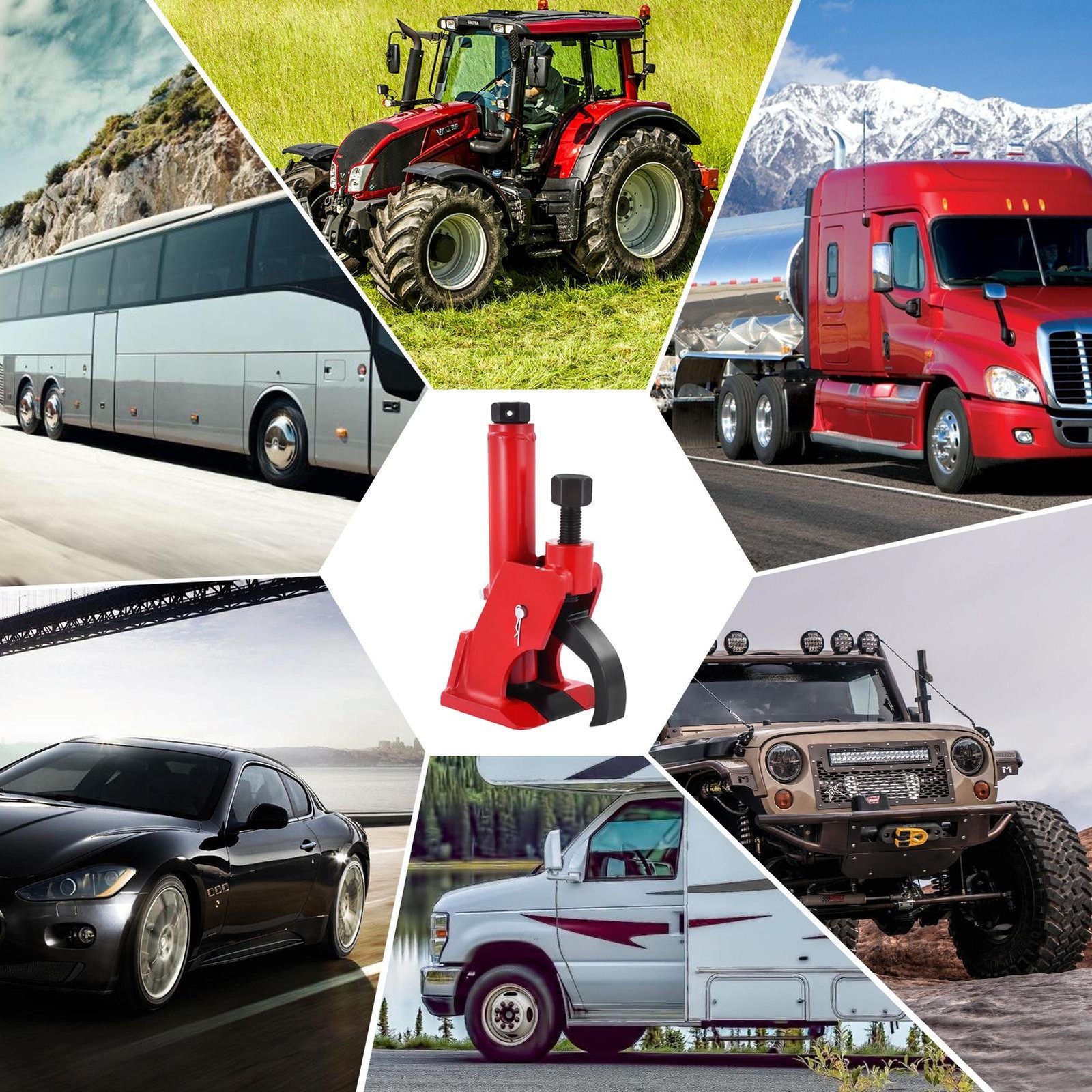 Manual Tire Bead Breaker Tool Tire Repair for 38"-42" Car Bus Truck ATV