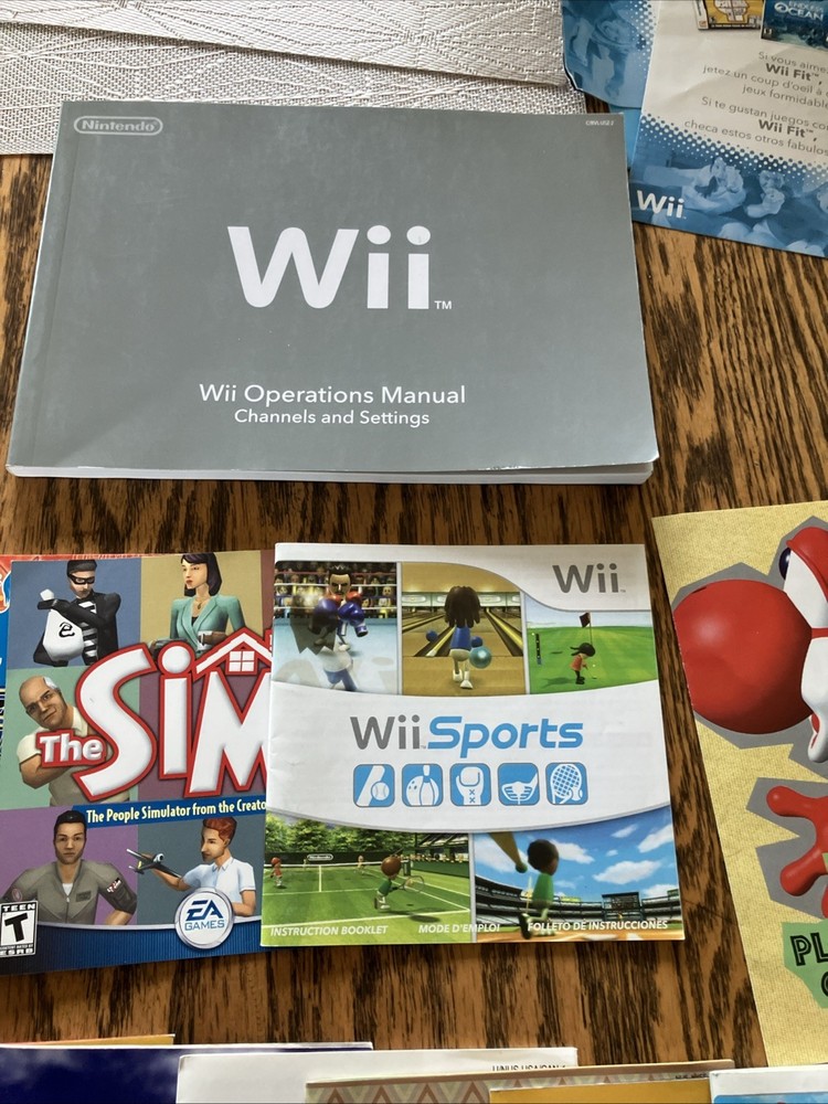 Gaming Wii And Such Booklets