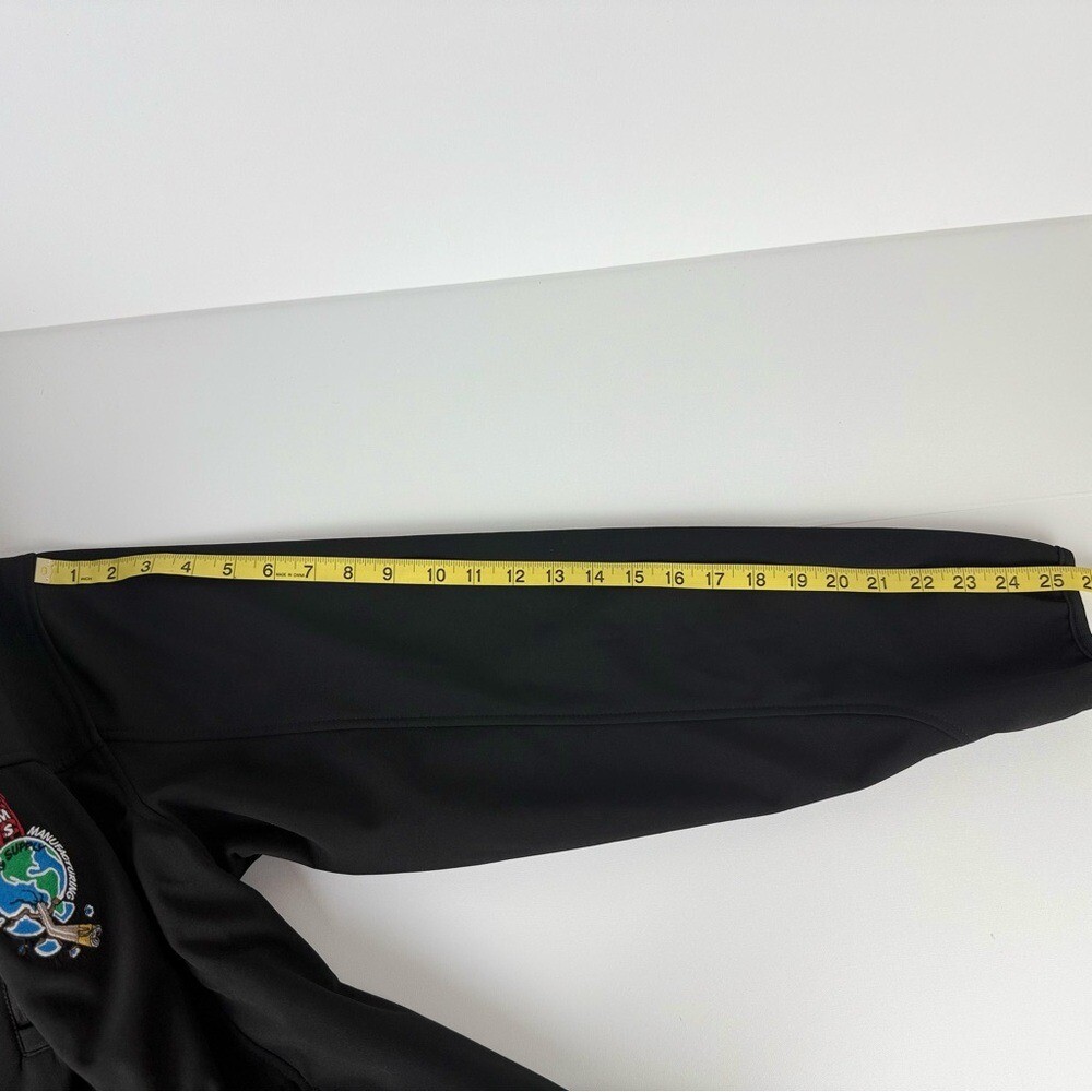 Port Authority Men's Black Performance Jacket with Standing Collar