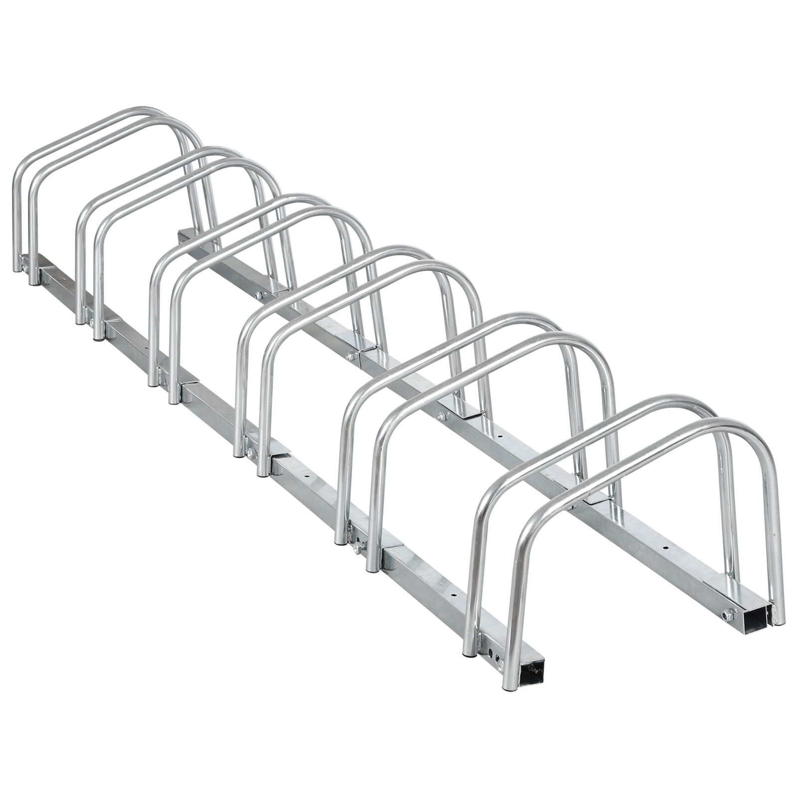 Bike Storage Rack 1-6 Bicycle Floor Parking Stand for Home Garage Indoor Outdoor