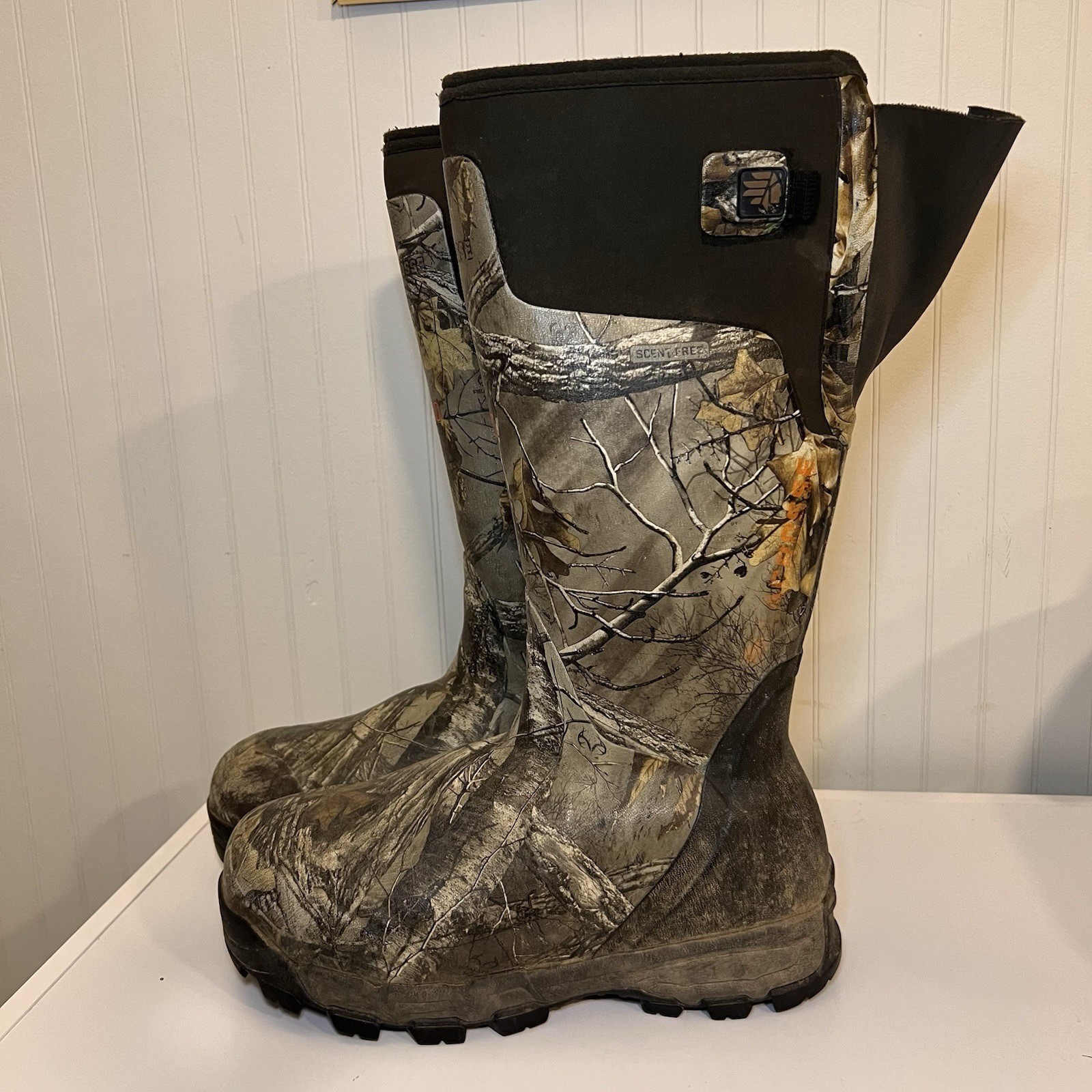 Lacrosse Men's Alphaburly PRO 18" Realtree Xtra 1600G Hunting Boots Size 9 READ