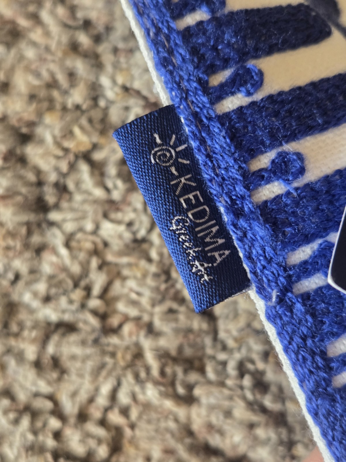 Kedima Table Runner Greek Art Greek Eye 72" From Needlework Shop Athens, Greece