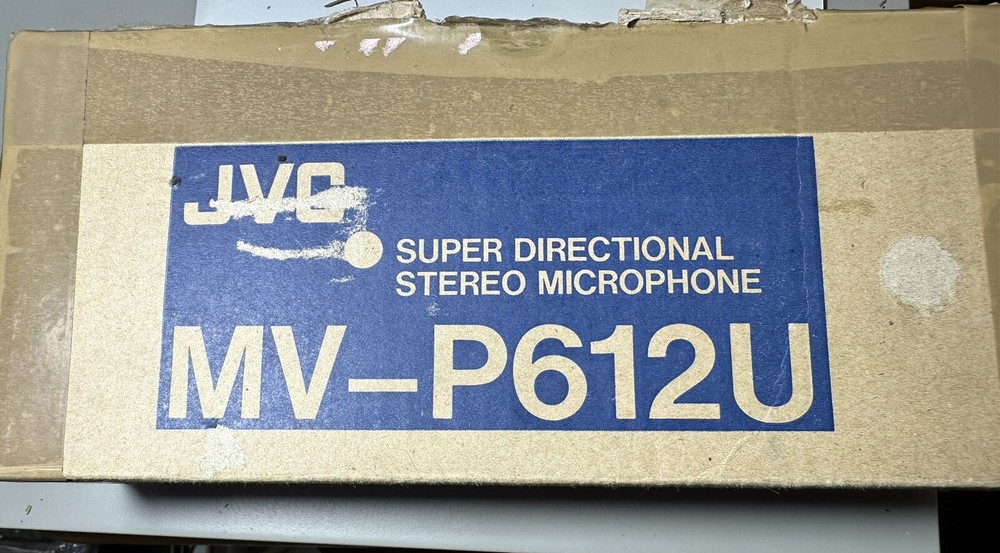JVC Stereo Super Directional Microphone MV-P612U