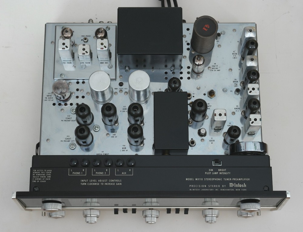 McIntosh MX110Z Stereo Tuner Preamplifier