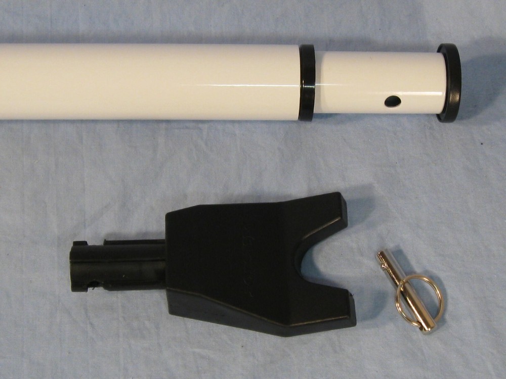 Master Lock 0318BJ Door Security Bar, White