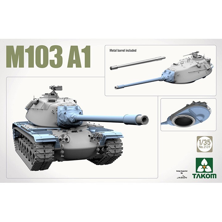 Takom #2139 1/35 M103A1