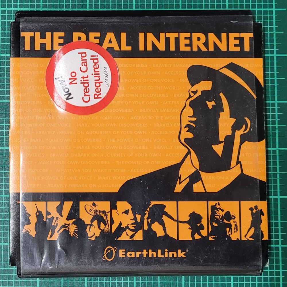 2001 EarthLink - Windows 95/98 v. 5.06, Mac v. 2.5 - CD Internet Access Software