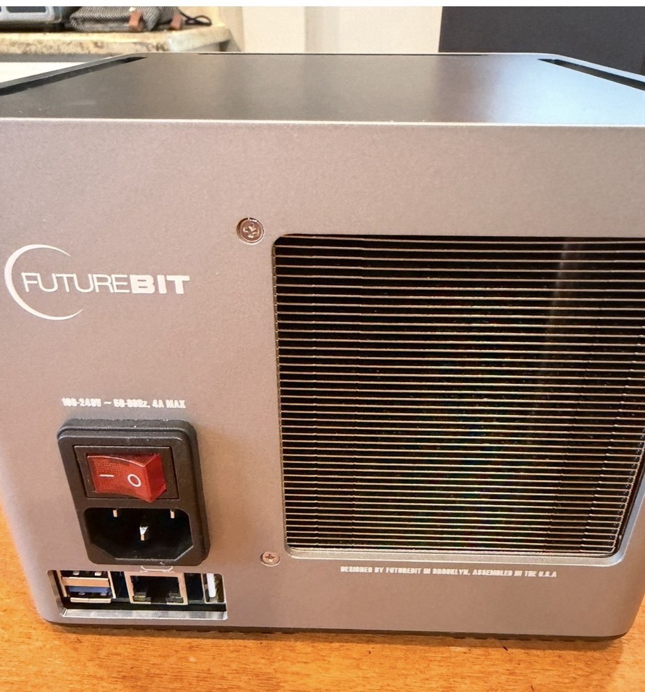 FutureBit Apollo II Full Node Version ASIC Mining Hardware 1 Terra Byte