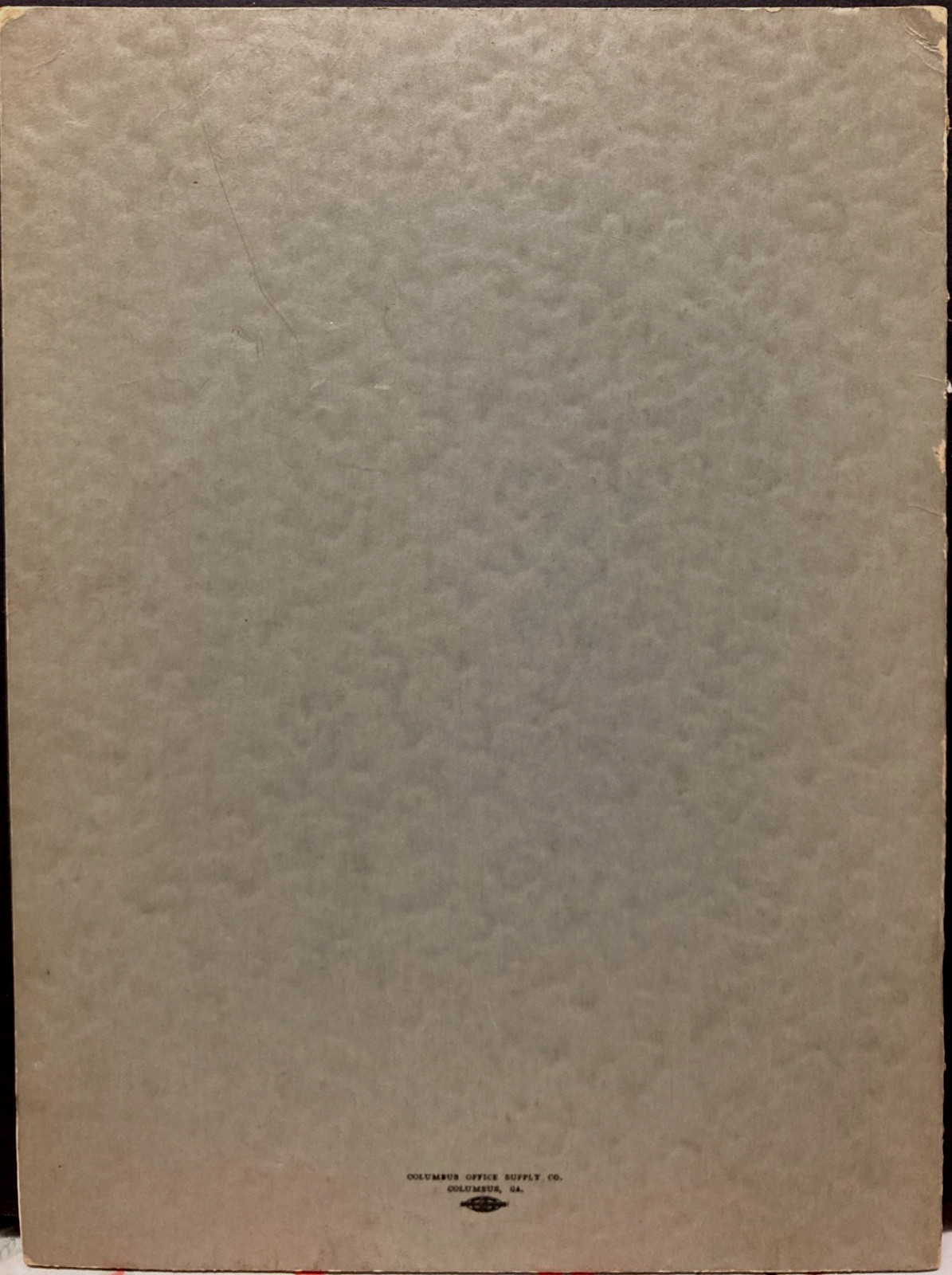 Columbus, Georgia~Vintage Historic African American Baptist Church~1953 Program