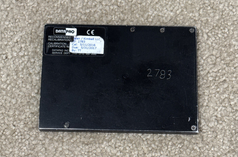 DATAPAQ Q18 (DQ1860) Reflow Profile Tracker System Everything Tested working