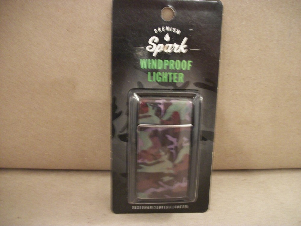 New Premium Spark Lighter Windproof Designer Series Cameo
