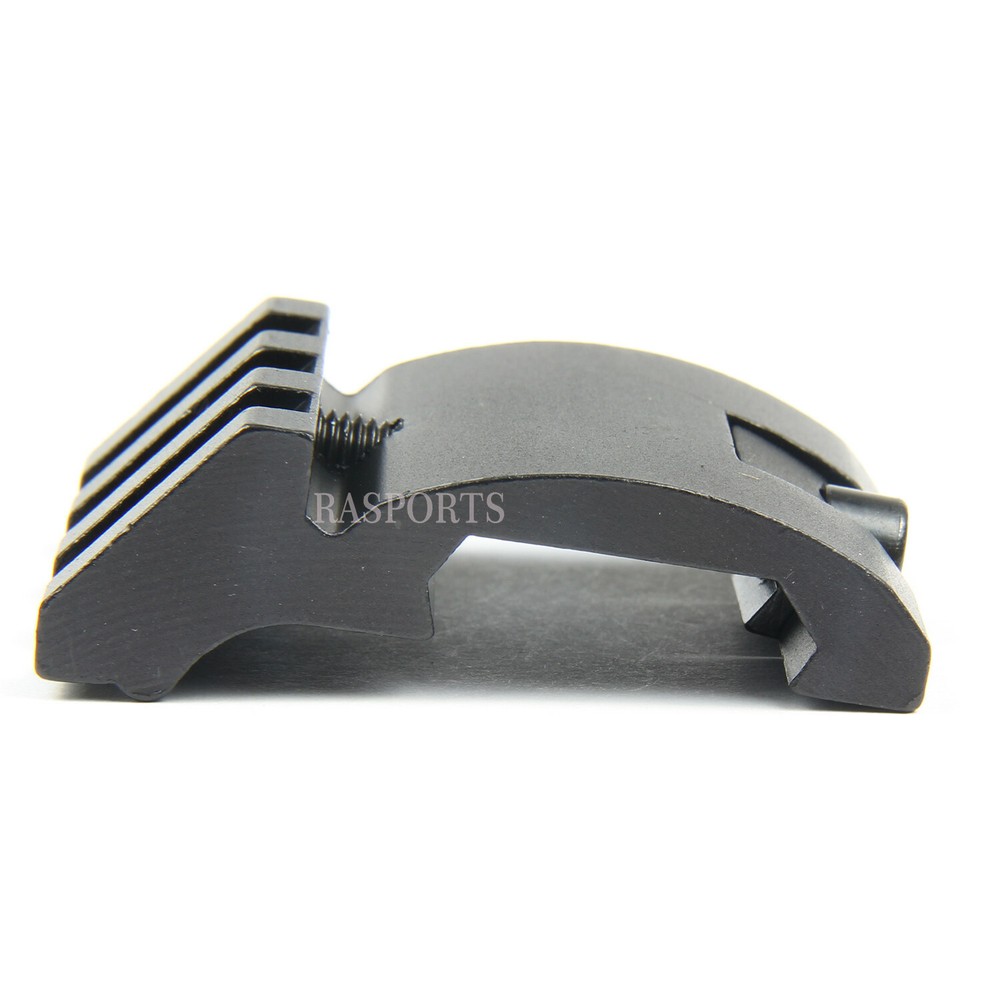 2PCS 45 DEGREE LOW PROFILE OFFSET ANGLE PICATINNY RAIL MOUNT 20MM