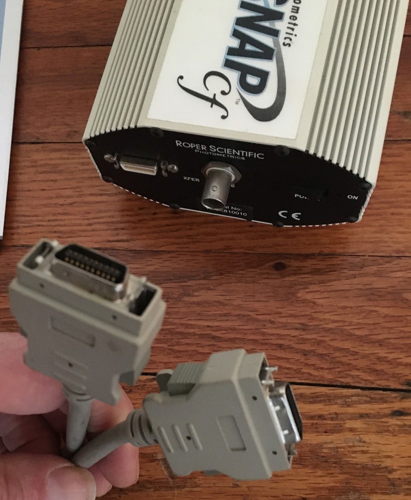 Photometrics Roper Scientific Coolsnap cf Monochrome Microscope Camera