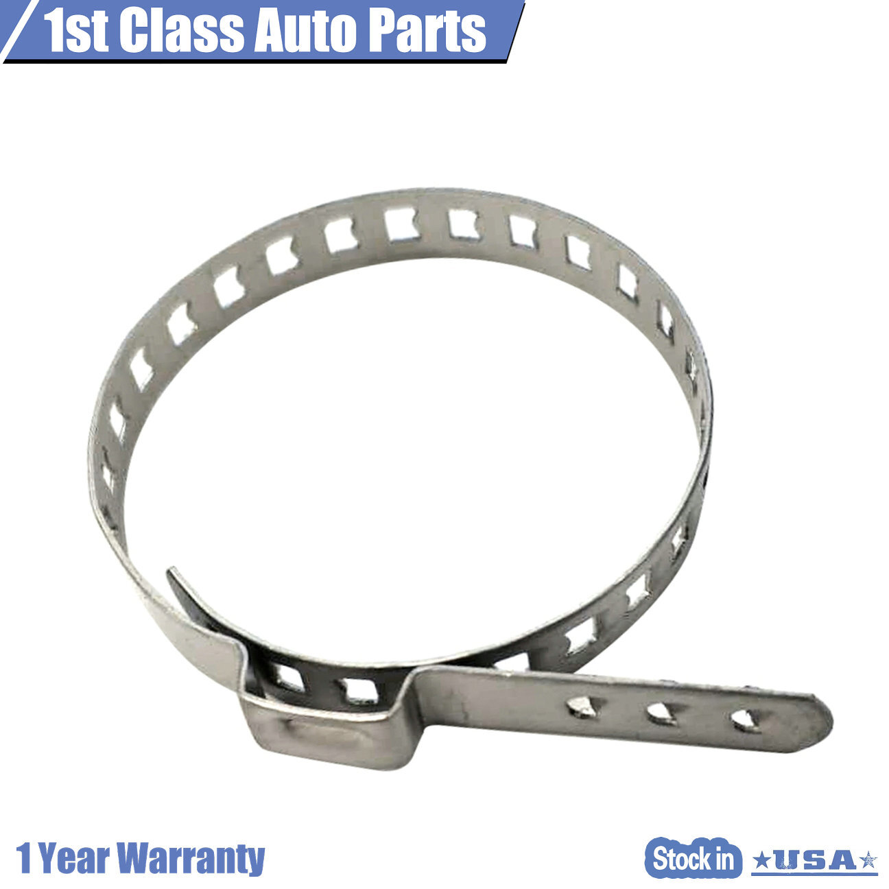 10 Pcs Universal Adjustable Axle CV Joint Boot Crimp Clamps Large&Small Kits